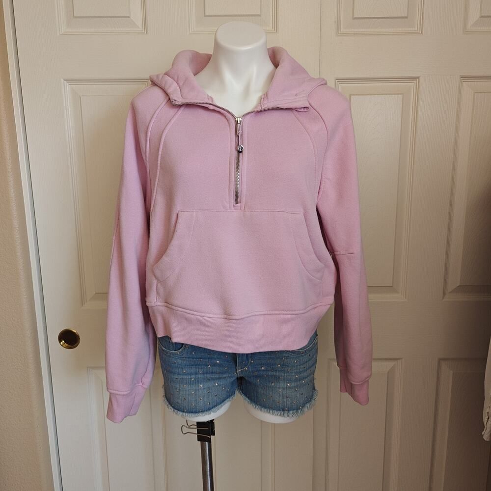 Manifest Offline cropped oversized 1/4 zip hoodie sz M
